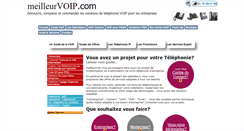 Desktop Screenshot of meilleurvoip.fr