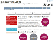 Tablet Screenshot of meilleurvoip.fr